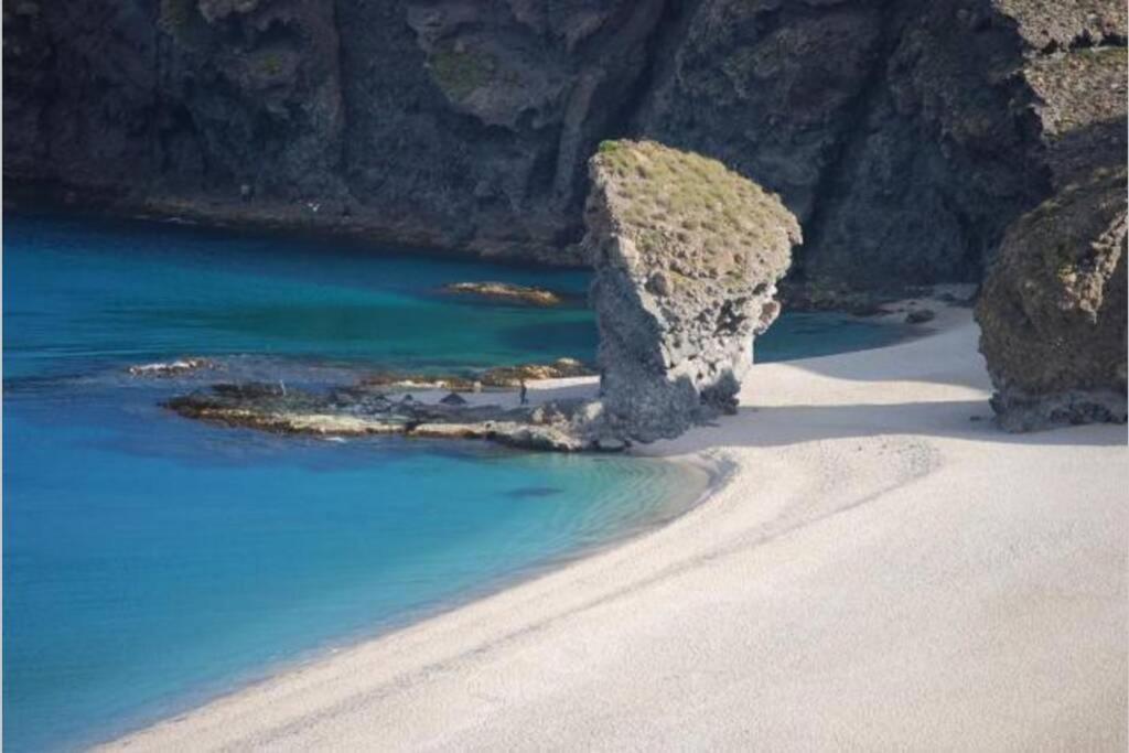 Atico Con Encanto En Cabo De Gata. A 100M De La Playa. Carboneras Dış mekan fotoğraf